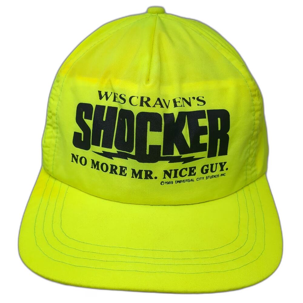 Sportcap 5 Panel Green One Size Shocker Movie Wes Craven Universal Slideback Hat
